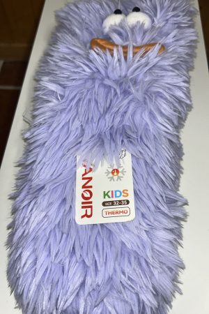 Calcetines antideslizante, coco color lila