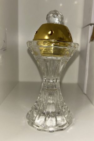 Quemador de cristal para incienso Oud se utiliza con carboncillo