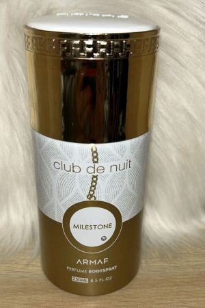 Body, spray club de Nuit Milestone