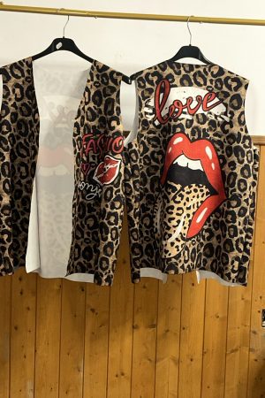 Chaleco animal print