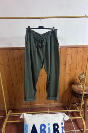 Pantalon Super verde kaki