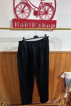 Pantalon Zara liso Negro