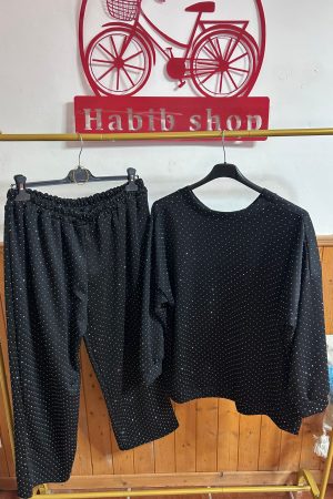 Conjunto brilli negro