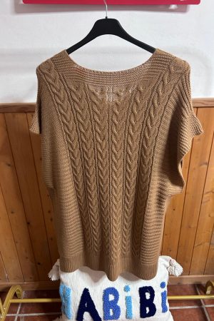 Chaleco Lana suave camel