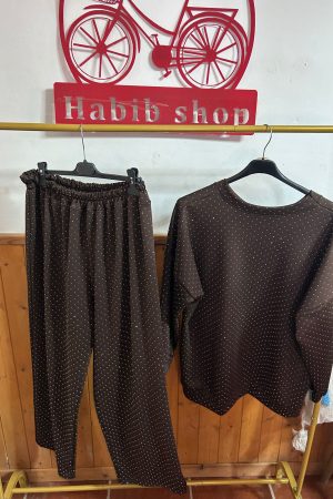 Conjunto brilli Chocolate