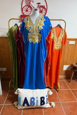 Kandora Marrakech Azul Pavo