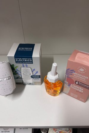 Difusor electrico con aroma caanela y naranja