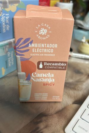 Recambio electrico con aroma Canela y naranja