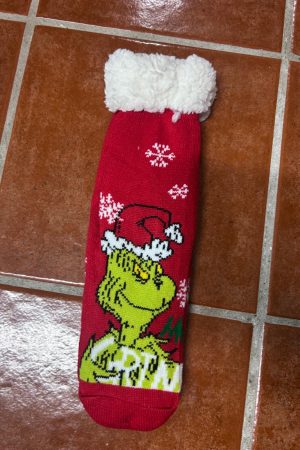 Calcetines Grinch Rojo
