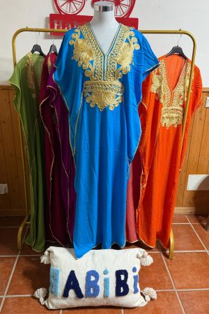 Kandora Marrakech turquesa