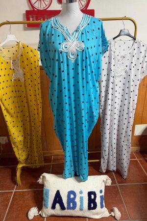 Kandora Flamenca Celeste