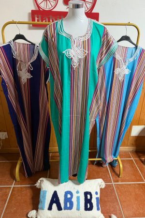 Kandora Rayas Verde Rubi