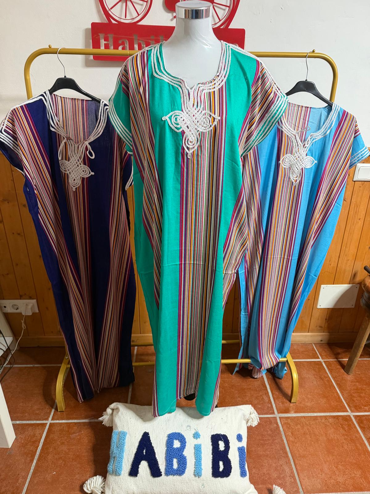 Kandora Rayas Verde Rubi