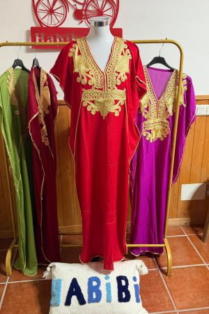 Kandora Marrakech Rojo