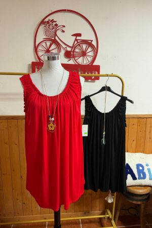 Camiseta tirantes super plus Roja
