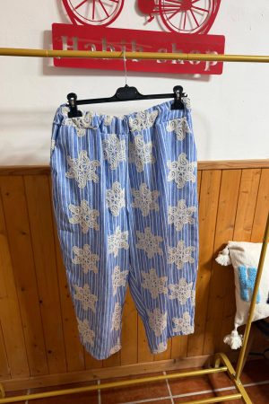 Pantalon bordado