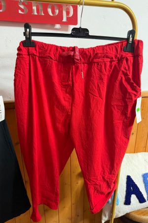 Pantalon pirata rojo