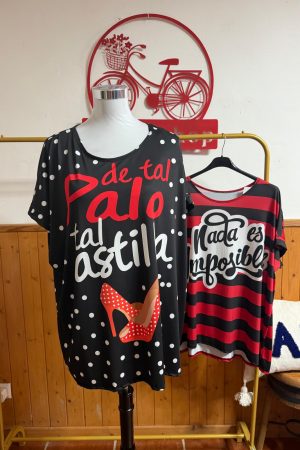 Camiseta Lunares