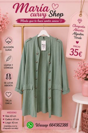 Chaqueta Capitan verde